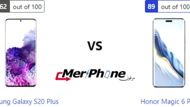 مقارنة التايم لابس في Samsung Galaxy S20 Plus و Honor Magic 6 Pro