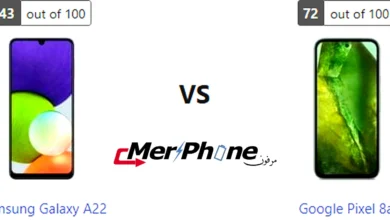 مقارنة سرعة الغالق في الكاميرا لـ Samsung Galaxy A22 و Google Pixel 8a