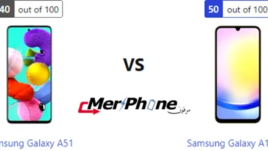 مقارنة المشاركة السريعة في Samsung Galaxy A51 و Samsung Galaxy A15 4G