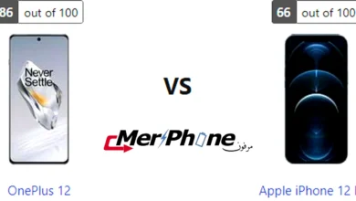 صورة توضح سرعة تحميل التطبيقات في OnePlus 12 و Apple iPhone 12 Pro