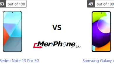 مقارنة صندوق الهاتف لـ Xiaomi Redmi Note 13 Pro 5G و Samsung Galaxy A52