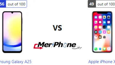مقارنة ألوان البشرة في الكاميرا بين Samsung Galaxy A25 و Apple iPhone X