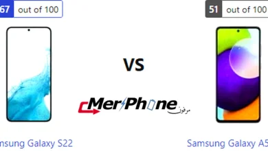 صورة توضح الاختصارات في Samsung Galaxy S22 و Samsung Galaxy A52 5G