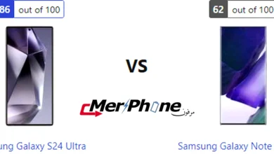 مقارنة تشبع الألوان في الفيديو لـ Samsung Galaxy S24 Ultra و Samsung Galaxy Note 20 Ultra