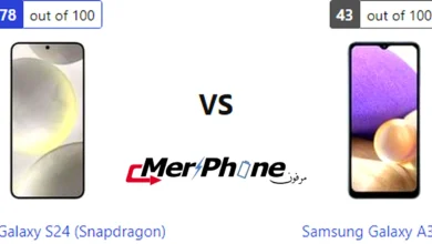 مقارنة جودة المواد المستخدمة في Samsung Galaxy S24 (Snapdragon) و Samsung Galaxy A32 5G