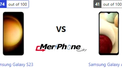 صورة توضح الألبومات والمعرض في Samsung Galaxy S23 و Samsung Galaxy A12