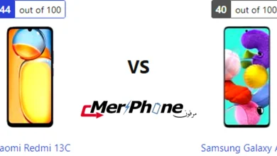 مقارنة جودة المواد المستخدمة في Xiaomi Redmi 13C و Samsung Galaxy A51