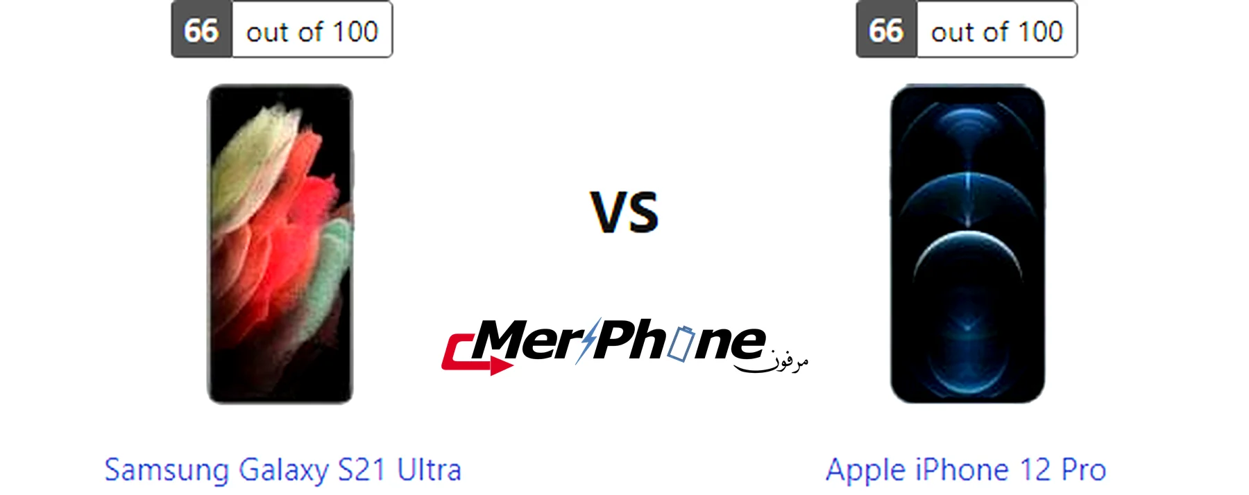 مقارنة ترتيب الأيقونات في Samsung Galaxy S21 Ultra و Apple iPhone 12 Pro