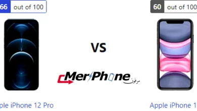 مقارنة الخلفيات الافتراضية في Apple iPhone 12 Pro و Apple iPhone 11
