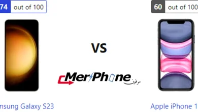 مقارنة الثبات البصري OIS في Samsung Galaxy S23 و Apple iPhone 11
