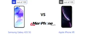 مقارنة شاملة: Samsung Galaxy A55 5G ضد Apple iPhone XR