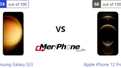 مقارنة وضعية الكاميرا الأمامية في Samsung Galaxy S23 و Apple iPhone 12 Pro Max