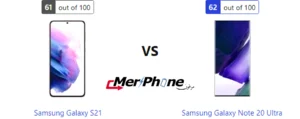 هاتف Samsung Galaxy S21 ضد Samsung Galaxy Note 20 Ultra