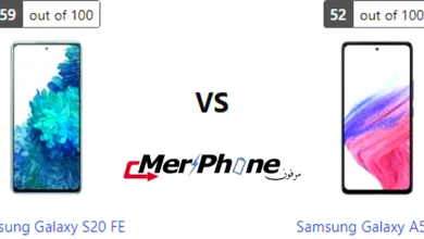 صورة توضح الإضاءة المنخفضة في Samsung Galaxy S20 FE و Samsung Galaxy A53 5G