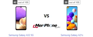 مقارنة هاتف: Samsung Galaxy A32 5G ضد Samsung Galaxy A21s