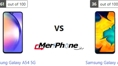 صورة توضح الألبومات والمعرض في Samsung Galaxy A54 5G و Samsung Galaxy A30