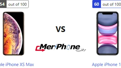 صورة توضح الاختصارات في Apple iPhone XS Max و Apple iPhone 11