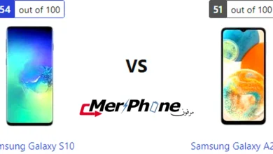 صورة توضح الألبومات والمعرض في Samsung Galaxy S10 و Samsung Galaxy A23 5G