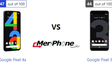 صورة توضح التصوير العريض في Google Pixel 4a و Google Pixel 3