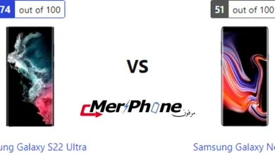 صورة توضح الاختصارات في Samsung Galaxy S22 Ultra و Samsung Galaxy Note 9