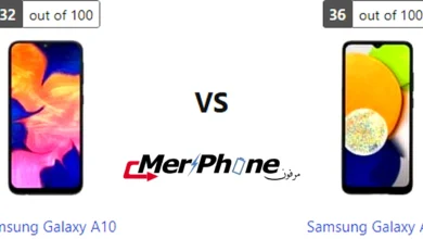 صورة توضح الإضاءة المنخفضة في Samsung Galaxy A10 و Samsung Galaxy A03