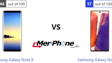 مقارنة الكاميرات الخلفية في Samsung Galaxy Note 8 و Samsung Galaxy Note 20