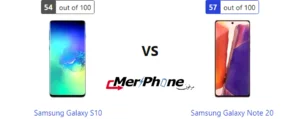 هاتف Samsung Galaxy S10 ضد Samsung Galaxy Note 20