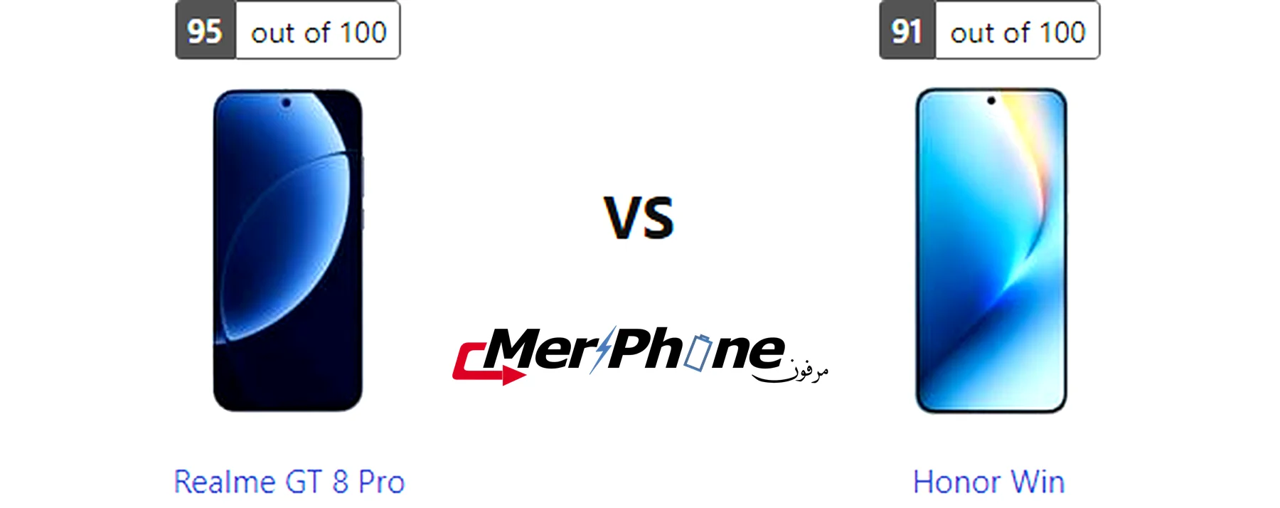 مقارنة الكاميرات الخلفية في Realme GT 8 Pro و Honor Win