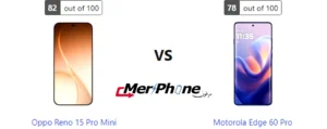 هاتف Oppo Reno 15 Pro Mini ضد Motorola Edge 60 Pro