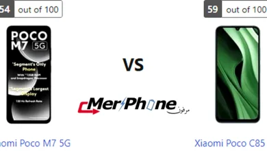 صورة توضح مقاومة الماء في Xiaomi Poco M7 5G و Xiaomi Poco C85 5G