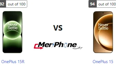 صورة تستعرض ألوان OnePlus 15R و OnePlus 15