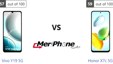 تصميم Vivo Y19 5G بجانب تصميم Honor X7c 5G