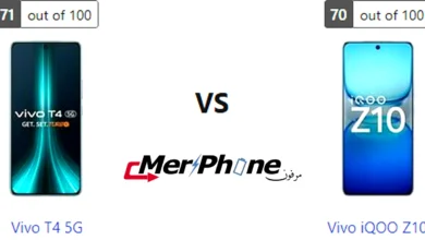 مقارنة الملحقات المرفقة مع Vivo T4 5G و Vivo iQOO Z10
