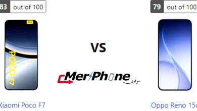 مقارنة صندوق الهاتف لـ Xiaomi Poco F7 و Oppo Reno 15c