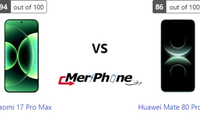 مقارنة دقة التفاصيل في الشاشة بين Xiaomi 17 Pro Max و Huawei Mate 80 Pro Max