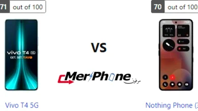 مقارنة استنساخ التطبيقات في Vivo T4 5G و Nothing Phone (3a)