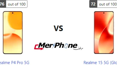 صورة توضح الاختصارات في Realme P4 Pro 5G و Realme 15 5G (Global)
