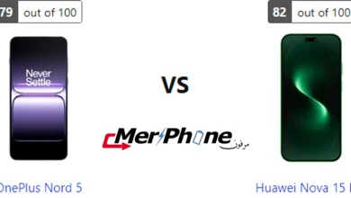صورة تستعرض ألوان OnePlus Nord 5 و Huawei Nova 15 Pro