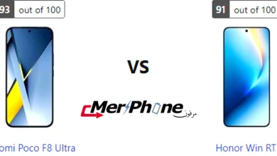 مقارنة ألوان البشرة في الكاميرا بين Xiaomi Poco F8 Ultra و Honor Win RT