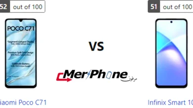مقارنة الخلفيات الافتراضية في Xiaomi Poco C71 و Infinix Smart 10