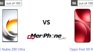 مقارنة نوع منفذ الشحن في ZTE Nubia Z80 Ultra و Oppo Find X9 Pro