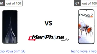 صورة توضح التصوير البطيء في Tecno Pova Slim 5G و Tecno Pova 7 Pro 5G