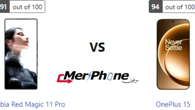 مقارنة خيارات تعديل الصور في ZTE Nubia Red Magic 11 Pro و OnePlus 15