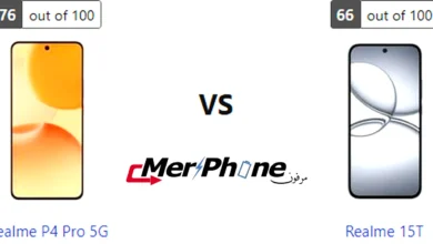 مقارنة الثبات البصري OIS في Realme P4 Pro 5G و Realme 15T