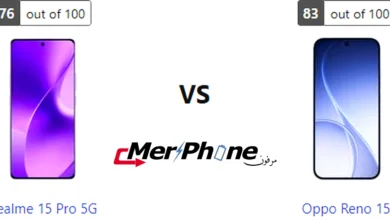 صورة توضح بصمات الأصابع على ظهر Realme 15 Pro 5G و Oppo Reno 15