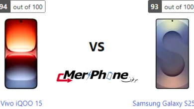 توزيع الأزرار والمنافذ في Vivo iQOO 15 و Samsung Galaxy S25 Ultra