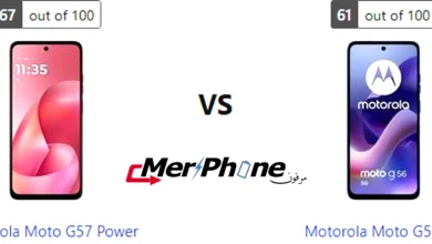 مقارنة جودة الصوت في الفيديو لـ Motorola Moto G57 Power و Motorola Moto G56 5G