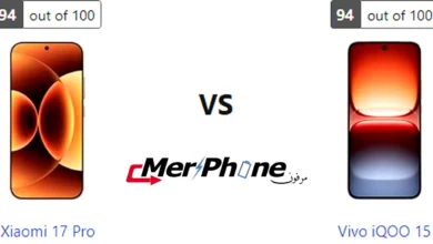 مقارنة الحجم والأبعاد بين Xiaomi 17 Pro و Vivo iQOO 15