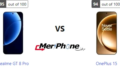 مقارنة نوع منفذ الشحن في Realme GT 8 Pro و OnePlus 15