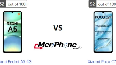 صورة حقيقية تجمع بين Xiaomi Redmi A5 4G و Xiaomi Poco C71